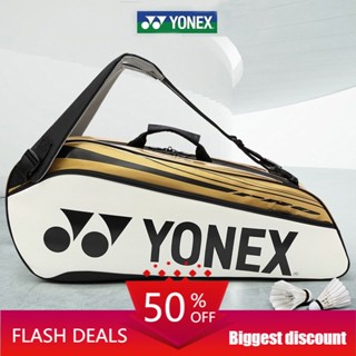 Yonex กระเป๋าเป้สะพายหลัง ความจุขนาดใหญ่ 6 แพ็ค สําหรับเล่นกีฬาแบดมินตัน BAG9226