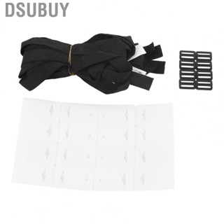 Dsubuy Swimming Pool Reel Strap  Solar Cover Roller Strap Kit Good Toughness Corrosion Resistant with and Buckles for Indoor and Outdoor