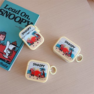 เคสซิลิโคน เคส Airpods Pro2 Airpods Pro Airpods3 gen3 Airpods2 Cute Cartoon Snoopy สนูปปี้ Protective Silicone Case