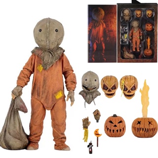 Neca โมเดลฟิกเกอร์ Trick R Treat Halloween หนังคลาสสิก ของเล่นสําหรับเด็ก