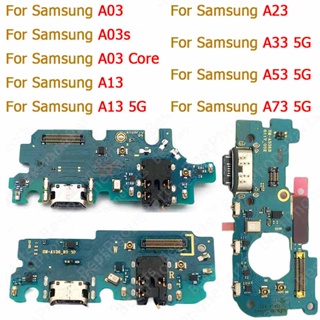 บอร์ดชาร์จ Usb PCB สําหรับ Samsung Galaxy A03 Core A03s A13 A23 A33 A53 A73 5G