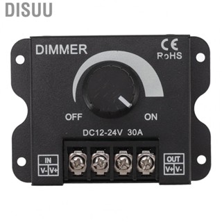 Disuu PWM Dimming Controller Single Channel  Light Strip Dimmer Stable 50000H Service Life DC 12V To 24V for Home for Single Color