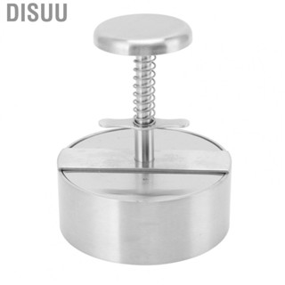 Disuu Burger Press  Grade 304 Stainless Steel Ergonomic Hamburger Press Patty Maker for Kids for Kitchen Burgers Accessories