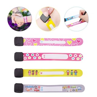 Ylth สายรัดข้อมือนิรภัย กันหาย ปรับได้ สุ่มสี สําหรับเด็ก 4 ชิ้น QDD