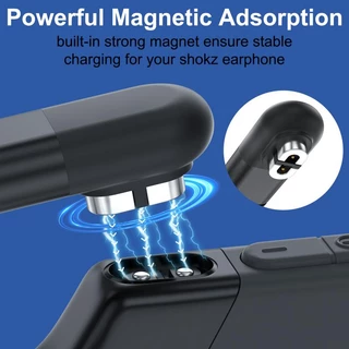 Ankndo อะแดปเตอร์ชาร์จหูฟัง Type-c แบบแม่เหล็ก สําหรับ After Shokz Aeropex AS800
