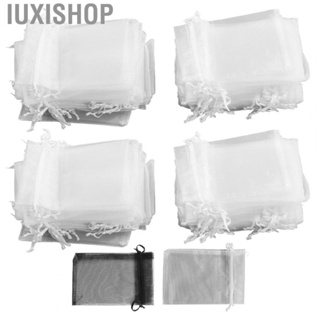 Iuxishop Drawstring Organza Bags   Drawstring Design Mini Organza Bags  for Party Decoration for Jewelry for Wedding