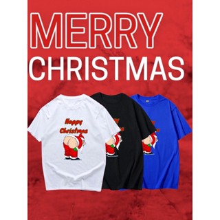 [COD]ลาย Happy santa Happy ChristmasS-5XL