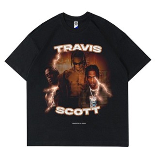 📦พร้อมส่ง T-shirt     baju Travis Scott  T-SHIRT Band Travis Scott    PRIA WANITA  BAJU RAP TEE  DEWASA DAN ANAK  H