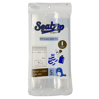 SEALZIP ถุงซิปล็อค รุ่น ALPHABET I ขนาด 20x28 ซม.