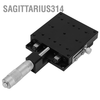 Sagittarius314 X ไมโครมิเตอร์ ปรับละเอียดแบบแมนนวล Cross Roller Precision Linear Stages 80*80mm