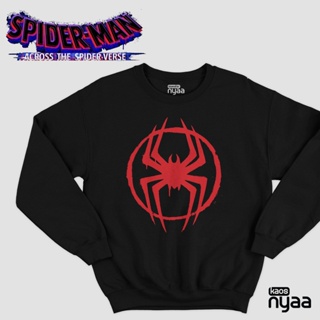 เสื้อกันหนาว คอกลม ลาย SPIDERMAN FILM 2023 Spider-Man: Across the Spider-Verse Kaosa