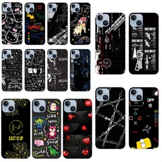 H1 Apple Iphone 13 mini เคส TPU นิ่ม ซิลิโคน ป้องกัน เคสโทรศัพท์ เคสโทรศัพท์ สีดํา