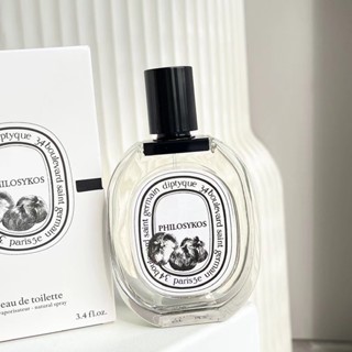 (100ml) Diptyque white label perfume Diptyque ฉลากสีขาว รูปดอกกุหลาบ 100 มล. สําหรับฮาโลวีน