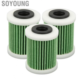 Soyoung 6P3 WS24A 01 00  Outboard Fuel Filter Safe Fuel Filter 3pcs  for Boat Owner for Marine