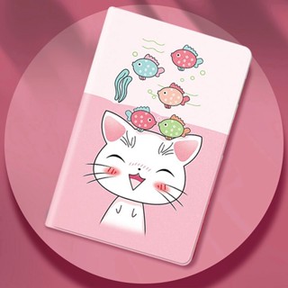 เคสแท็บเล็ตหนัง ฝาพับ ลายน่ารัก พร้อมช่องใส่บัตร สําหรับ Redmi Pad 2022 10.61 Xiaomi Pad 5 6 Pro 2023 Mi Pad 4 Plus 10.1