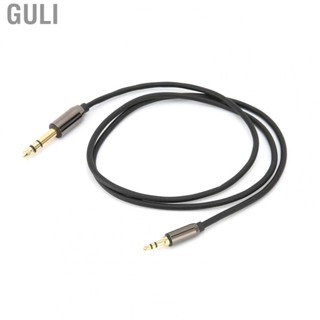 Guli 3.5mm To 6.5mm Audio Cable Wire 1M For MP3 Players Mobile Phone  Speaker