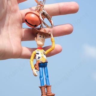 พวงกุญแจ จี้การ์ตูน Toy Story Buzz Lightyear Woody สําหรับห้อยกระเป๋า