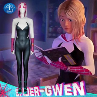 ชุดบอดี้สูทคอสเพลย์ Spider Gwen Marvel