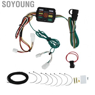 Soyoung Trailer Wiring Harness Trailer Wiring Harness Kit Exquisite Workmanship for Car