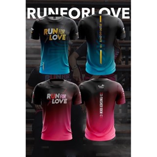 เสื้อวิ่ง (RUN FOR LOVE ชมพู) พร้อมส่ง !