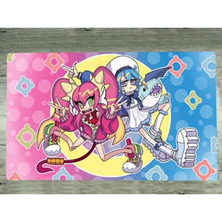 Yu-gi-oh! Ccg TCG Playmat Live☆Twin Ki-sikil ไลฟ์สด☆Twin Ki-Sikil ไลฟ์สด