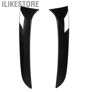 Ilikestore Rear Window Side Spoiler Wing Gloss Black ABS Antiaging Replacement for 1 Series F20 F21 2012‑2019