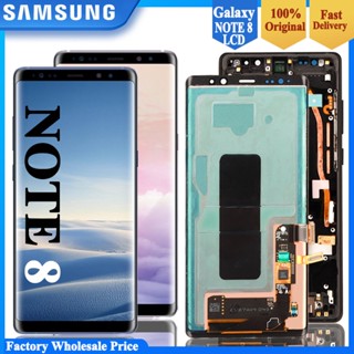 ใหม่ อะไหล่หน้าจอสัมผัส 6.3 นิ้ว NOTE 8 แบบเปลี่ยน สําหรับ SAMSUNG Galaxy NOTE8 LCD N950 N950F