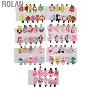 Rolan Kids Hair Clips  Cute Hair Clips 70Pcs Colorfast Durable Plastic  for Holiday