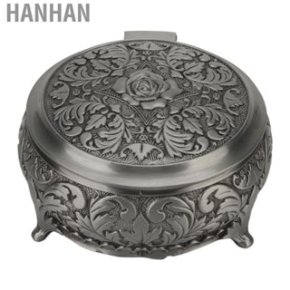 Hanhan Vintage Jewelry Box  Keepsake Box Velvet Lining  for Rings