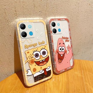 พร้อมส่ง เคสโทรศัพท์มือถือแบบนิ่ม ใส กันกระแทก ลายการ์ตูนสพันจ์บ็อบน่ารัก สําหรับ Infinix NOTE 30 4G X6833B 30 5G X6711 30 Pro 30i 4G 2023 Note30 NOTE30i