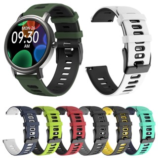 สายนาฬิกาข้อมือซิลิโคน 20 มม. แบบเปลี่ยน สําหรับ Mibro Air Watch Garmin Forerunner 245 Xiaomi Smartwatch