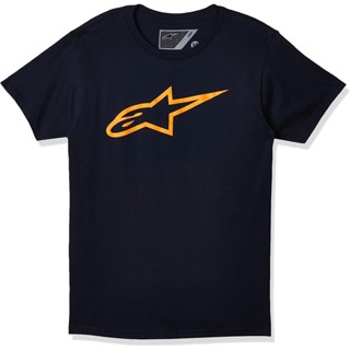 เสื้อยืด พิมพ์ลาย Alpinestars Ageless Classic ขนาดกลาง สีกรมท่า