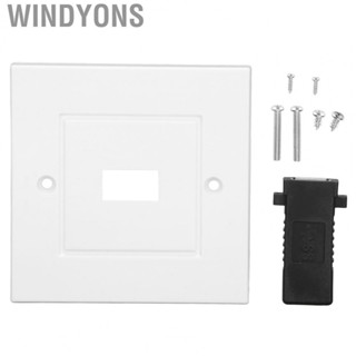 Windyons 1 USB 3.0 A Wall  USB Wall  Outlet Mount Socket Face  Panel