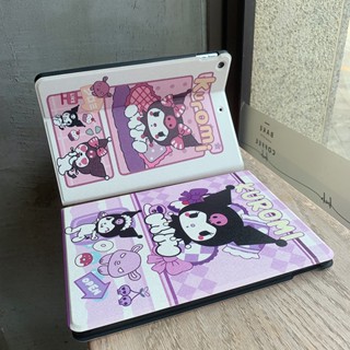 เคสแท็บเล็ตผ้าไหม ลายคุโรมิ พร้อมขาตั้ง สําหรับ Apple IPad Mini 4 5 IPad Pro 10.2 10.5 10.9 11 นิ้ว IPad Air1 2 3 4