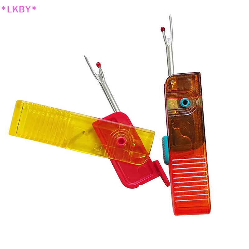 Luckybabys> ใหม่ ที่ตัดด้าย แบบสเตนเลส พับได้ อุปกรณ์เสริม สําหรับเย็บผ้า DIY