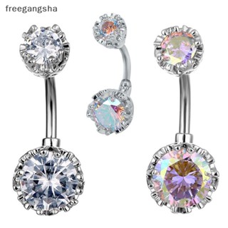[FREG] จิวสะดือบาร์เบล ห้อยจี้คริสตัล FDH