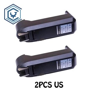 อุปกรณ์ชาร์จแบตเตอรี่ 3.7V 18650 14500 16340 CR123A 2 ชิ้น