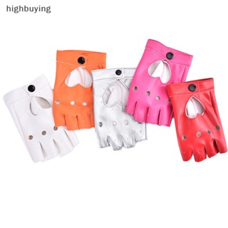 [highbuying] ถุงมือหนัง Pu แบบห้านิ้ว เหมาะกับการขับรถ เต้นรํา สําหรับผู้หญิง สินค้าใหม่