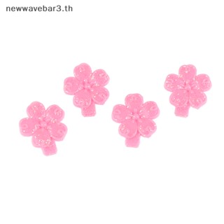 {NEW3} กิ๊บติดผม ลายดอกไม้ สีชมพู สําหรับตุ๊กตา 1/6 2 ชิ้น {newwavebar3.th}