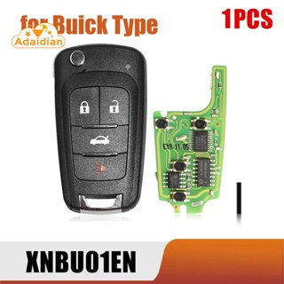 รีโมตกุญแจไร้สาย 4 ปุ่ม สําหรับ Xhorse XNBU01EN Buick Type VVDI