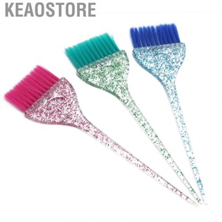 Keaostore Glitter Handle  Brush Exquisite Coloring Dyeing Barber Sho AP