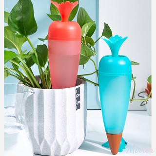 ระบบน้ำหยดอัตโนมัติ Creative Carrot Shaped Flower Watering Device Self Watering Spike For Flower Household Green Plant Watering M