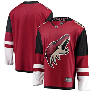 เสื้อกีฬาแขนยาว ลายทีม Ani NHL Arizona Coyotes พลัสไซซ์