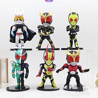 โมเดลฟิกเกอร์ PVC อนิเมะ Kamen Rider Decade Build Ryuki ของเล่นสะสม สําหรับเด็ก