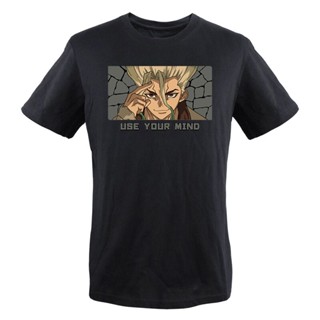 ใหม่ เสื้อยืด ผ้าฝ้าย 100% พิมพ์ลายอนิเมะ Dr Stone Ishigami Senkuu ขนาดใหญ่ แฟชั่นฤดูร้อน สําหรับผู้ชาย 2023