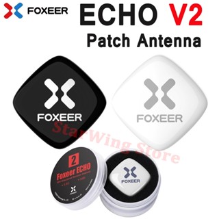 Foxeer Echo V2 2 5.8GHz 9dBi เสาอากาศแพทช์ LHCP RHCP สําหรับโดรนบังคับ FPV VTX VRX