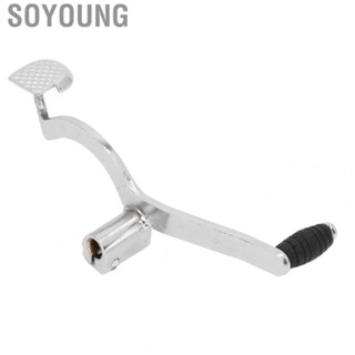 Soyoung Motorcycle Shifter Pedal Assembly Sturdy Rustproof High Stength Gear Shift Lever Peg Steel Alloy  Deformation for Bikes