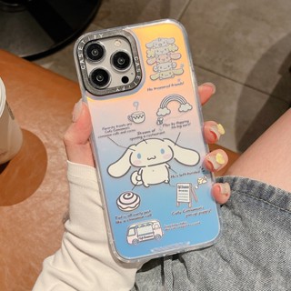 【Sanrio Cinnamoroll Kuromi】casetify ฟิล์มอะคริลิค กันตก ลายดาว หลากสี สําหรับ iPhone 14 Pro Max 14 13Pro Max 12 XR XS Max 13 11 Promax 14Pro