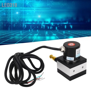 Leo310 Draw Wire Encoder Pulse Stroke สวิตช์สายเคเบิลที่เพิ่มขึ้นซึ่งเป็นทางเลือก Dia 38 มม. 10-1200 ช่วง DC8-24V