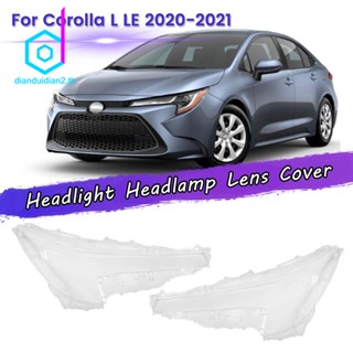 ฝาครอบเลนส์ไฟหน้า สําหรับ Toyota Corolla L LE 2020-2021